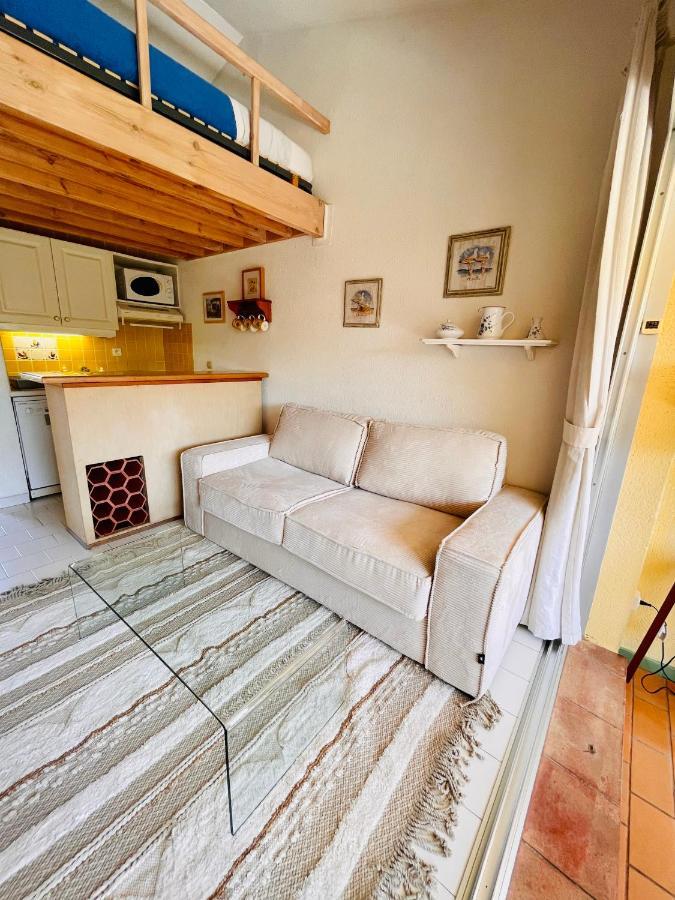 Bel Appartement Avec Mezzanine, Vue Mer Et Piscine Коголен Екстериор снимка